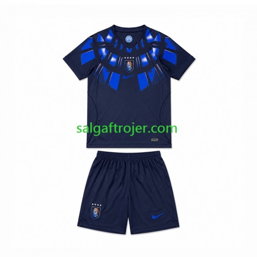 Uruguay Fodboldtrøjer Børn Udebanesæt World Cup 2026 Kort ærmer Uruguay Fodboldtrøjer Børn Udebanesæt World Cup 2026 Kort ærmer